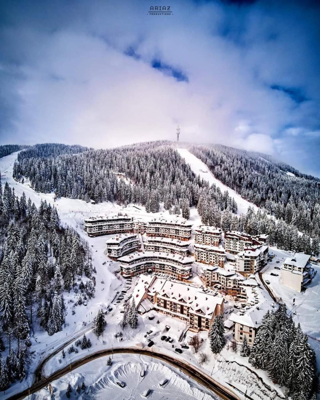 Viva 4-A-23 Apartment Ski To The Door Complex Grand Monastery Pamporovo Exterior foto